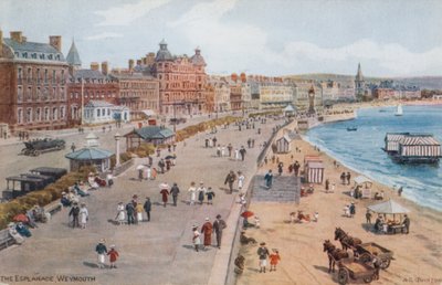 The Esplanade, Weymouth by Alfred Robert Quinton